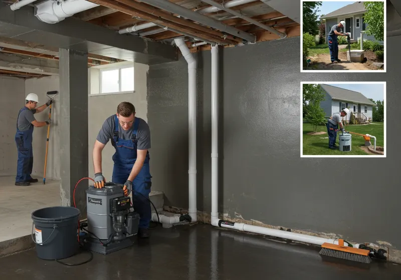 Basement Waterproofing and Flood Prevention process in Houston County, AL